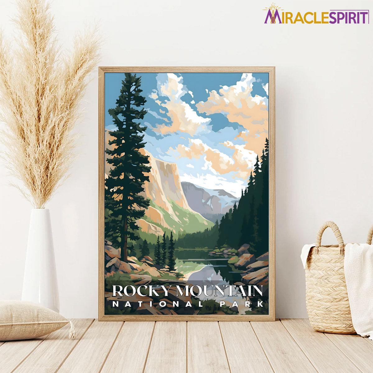 Rocky Mountain National Park, National Parks Wall Poster