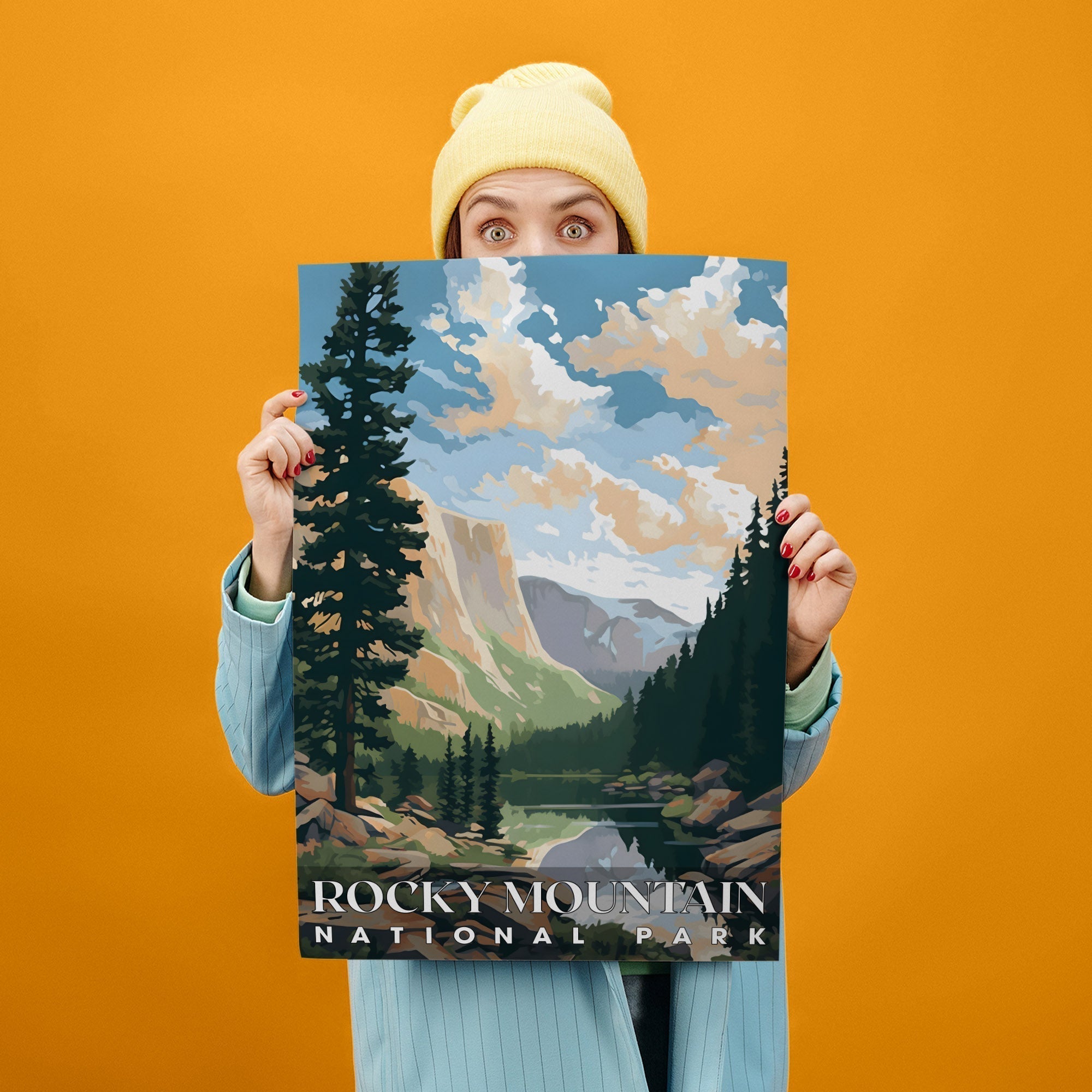 Rocky Mountain National Park, National Parks Wall Poster